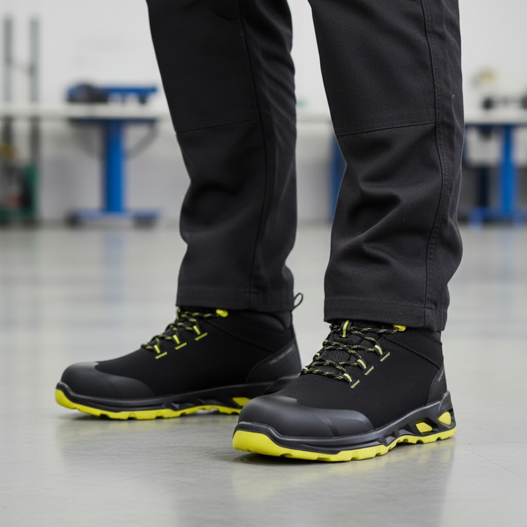 Bocanci de Protecție cu Siguranță Maximă și Confort Fără Metal Pentru Bărbați