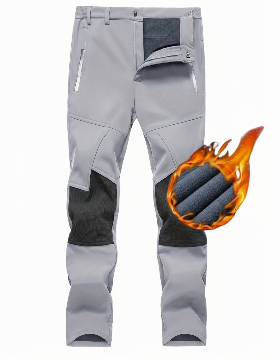 Pantaloni Impermeabile cu Căptușeală din Fleece Unisex