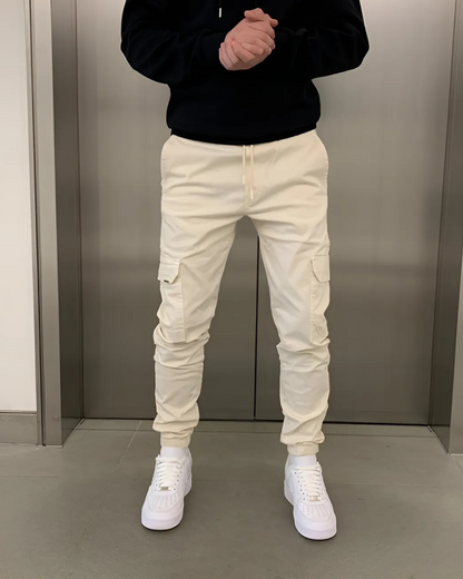 Bărbați bumbac Jogger Cargo Elasticated®