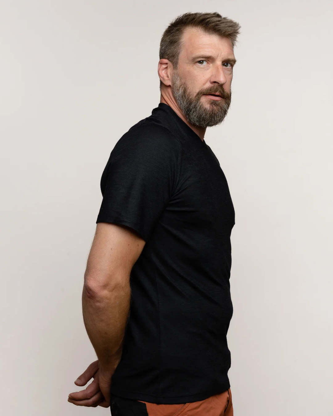 Tricou din lână merino pentru bărbați Moale, respirabil și cu croială slim fit®