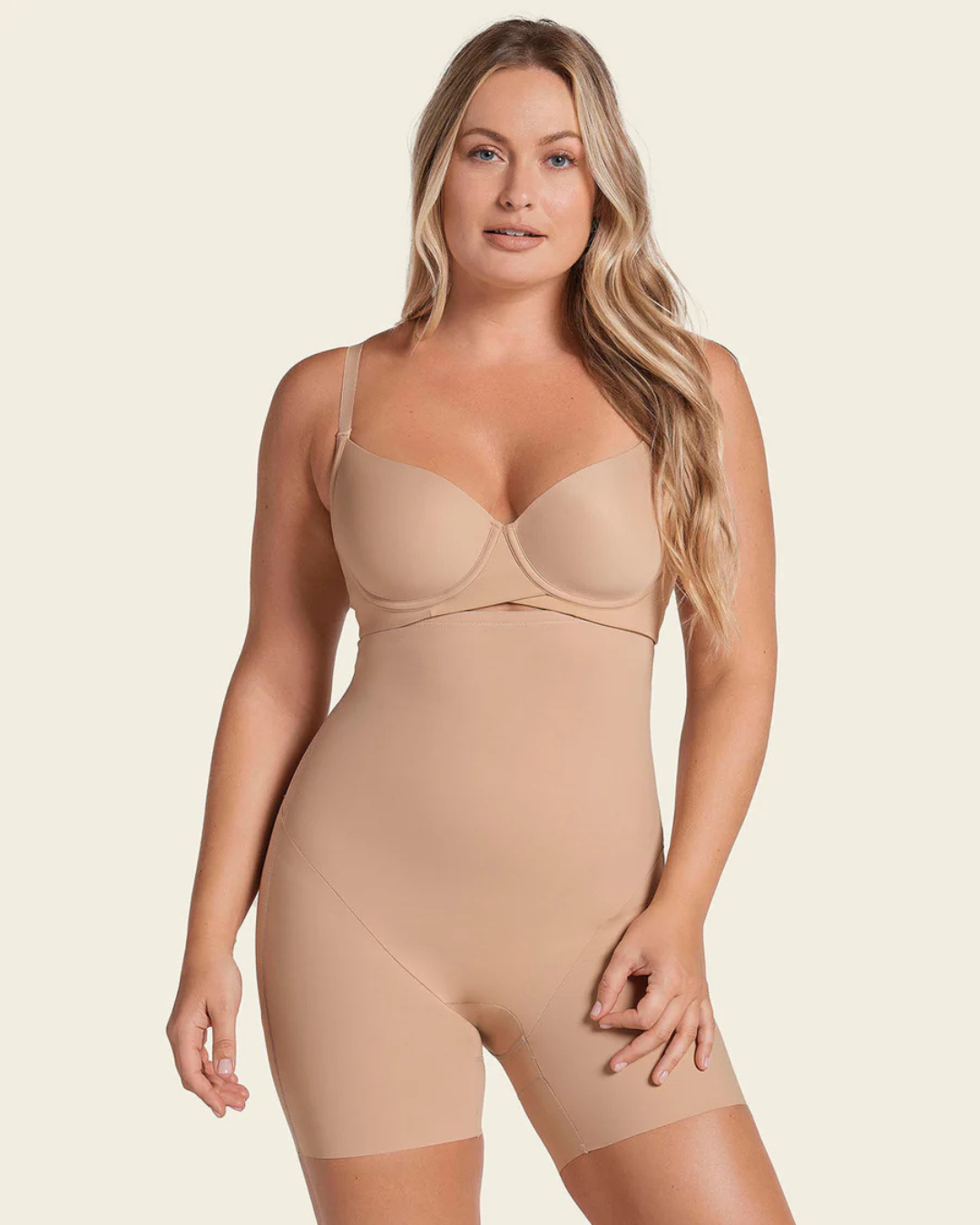 Body Shaper Fără Bretele cu Fund Scurt (OFERTĂ 2X1)