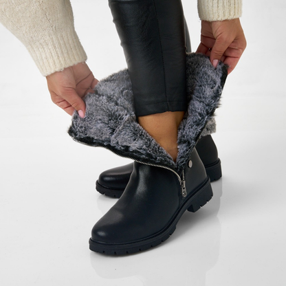 Botine de iarnă pentru femei cu căptușeală interioară pentru confort maxim