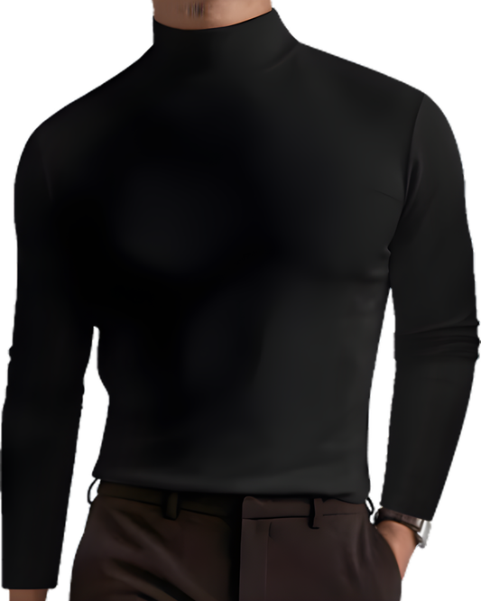 Tricou termic cu guler înalt pentru bărbați®