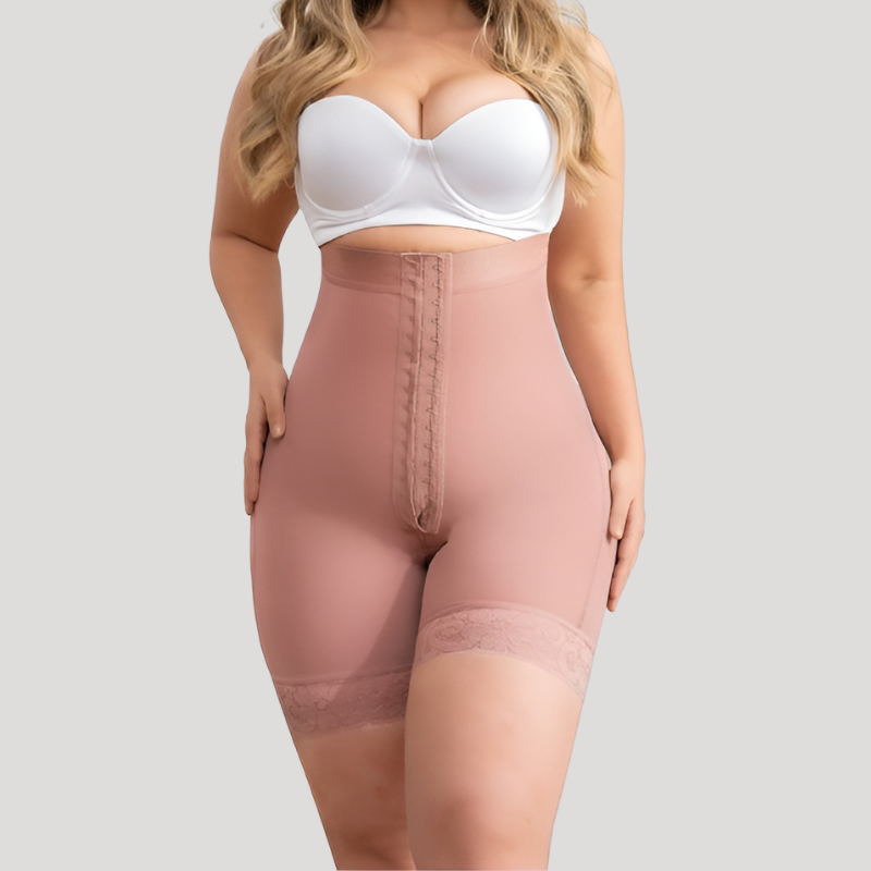 Brâu cu talie înaltă scurt cu Snaps ( OFERTĂ 2X1)