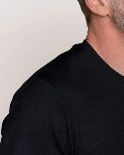 Tricou din lână merino pentru bărbați Moale, respirabil și cu croială slim fit®