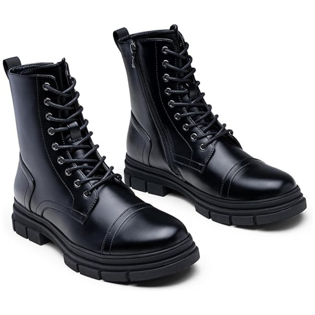 Cizme de iarnă înalte căptușite cu lână pentru bărbați