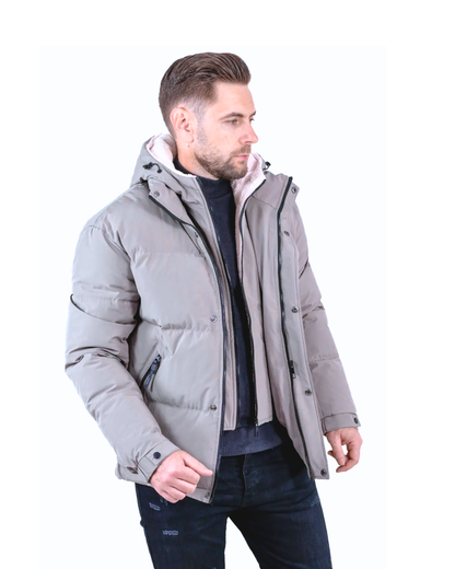 Geacă de Iarnă cu Design Tactic și Flexibil pentru Bărbați®